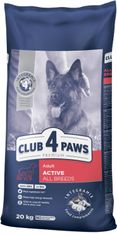 Club4Paws Premium suha hrana za aktivne pse vseh pasem Active 20 kg