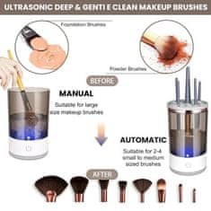 VIVVA®  Pripomoček za Čiščenje Make Up Čopičev, Posoda za Čiščenje, Sušenje in Shranjevanje Čopičev za Ličila | BRUSHNISTA