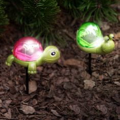 GARDEN OF EDEN LED solarna svetilka v obliki želve, flaminga in polža 10 x 6 x 15cm