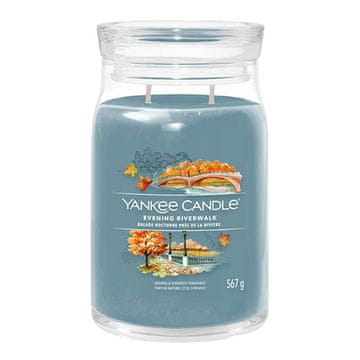Yankee Candle Svíčka Signature velká, Evening Riverwalk, Večerní procházka u řeky, 567 g