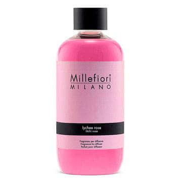 Millefiori Milano Náplň do difuzéru , Lychee Rose, 500 ml, Liči a růže, 500 ml