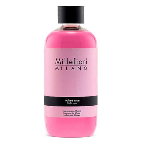 Millefiori Milano Náplň do difuzéru , Liči a růže, 500 ml