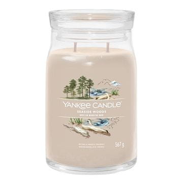 Yankee Candle Svíčka Signature velká, Seaside Woods, Přímořská dřeva, 567 g