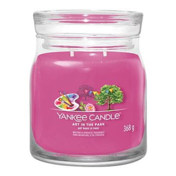 Yankee Candle Svíčka Signature střední, Art in the Park, Umění v parku, 368 g