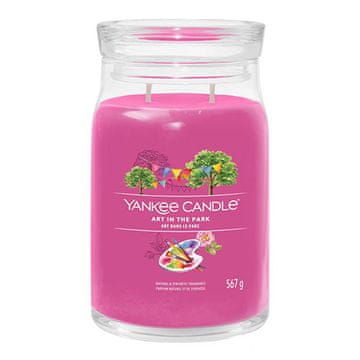 Yankee Candle Svíčka Signature velká, Art in the Park, Umění v parku, 567 g