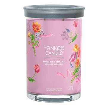 Yankee Candle Svíčka ve skleněném válci , Ručně vázané květiny, 567 g