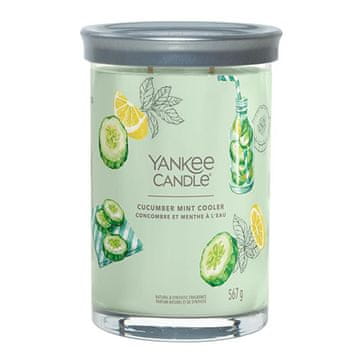 Yankee Candle Svíčka ve skleněném válci , Okurková limonáda s mátou, 567 g
