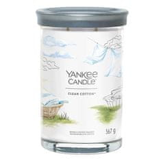 Yankee Candle Svíčka ve skleněném válci , Čistá bavlna, 567 g