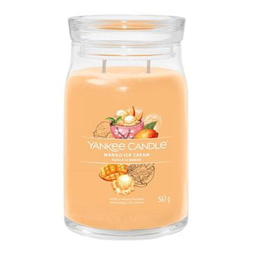 Yankee Candle Svíčka ve skleněné dóze , Mangová zmrzlina, 567 g