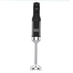 Mixér Black+Decker, BXHB1501E, tyčový, regulace rychlosti, nerezové čepele, bez BPA, příslušenství, 1500 W