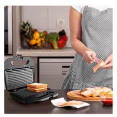 Toustovač Black+Decker BXSA752E, BXSA752E, čtverce, nerez, kontrolka, izolovaná rukojeť, vertikální skladování, 750 W