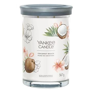 Yankee Candle Svíčka ve skleněném válci , Kokosová pláž, 567 g