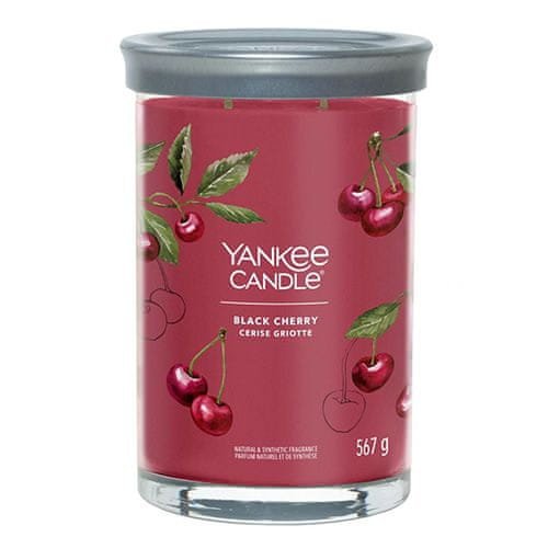 Yankee Candle Svíčka ve skleněném válci , Zralé třešně, 567 g