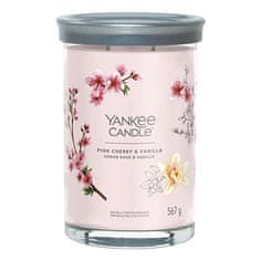 Yankee Candle Svíčka ve skleněném válci , Růžové třešně a vanilka, 567 g