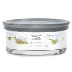 Yankee Candle Svíčka ve skleněném válci , Čistá bavlna, 340 g