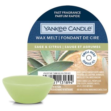 Yankee Candle Vonný vosk , Šalvěj a citrus, 22 g