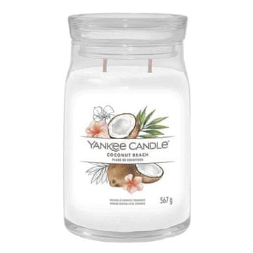 Yankee Candle Svíčka ve skleněné dóze , Kokosová pláž, 567 g