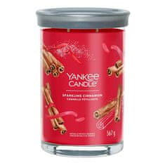 Yankee Candle Svíčka ve skleněném válci , Třpytivá skořice, 567 g