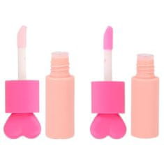 Top Model Sada dvou lesků na rty , Oranžovo-růžové pouzdro, Talita