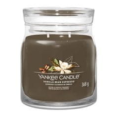 Yankee Candle Svíčka ve skleněné dóze , Espresso s vanilkovým luskem, 368 g