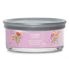 Yankee Candle Svíčka ve skleněném válci , Ručně vázané květiny, 340 g