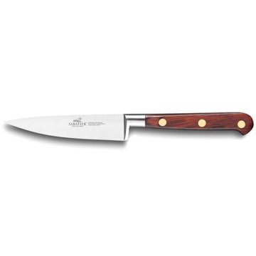 Kuchyňský nůž Lion Sabatier, 831084 Idéal Saveur, nůž na odřezky, čepel 10 cm z nerezové oceli, plně kovaný, mosazné nýty