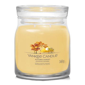 Yankee Candle Svíčka Signature střední, Autumn Sunset, Podzimní západ slunce, 368 g