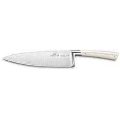 Kuchyňský nůž Lion Sabatier, 806581 Edonist Perle, Chef nůž, čepel 20 cm z nerezové oceli, ABS rukojeť, plně kovaný