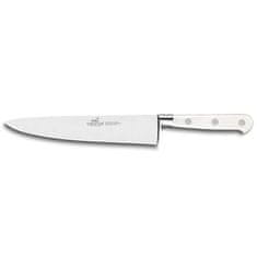 Kuchyňský nůž Lion Sabatier, 800483 Idéal Toque, Chef nůž, čepel 20 cm z nerezové oceli, POM rukojeť, plně kovaný, nerez nýty