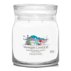 Yankee Candle Svíčka ve skleněné dóze , Čarovná zářící světýlka, 368 g