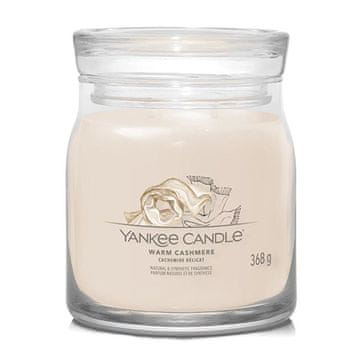 Yankee Candle Svíčka ve skleněné dóze , Hřejivý kašmír, 368 g