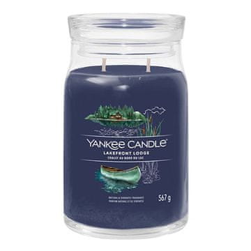Yankee Candle Svíčka Signature velká, Lakefront Lodge, Chata u jezera, 567 g