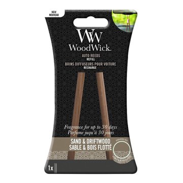 Woodwick Náhradní tyčinky do auta , Sand & Driftwood, Písek a naplavené dřevo, 1 ks