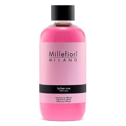 Millefiori Milano Náplň do difuzéru , Liči a růže, 250 ml