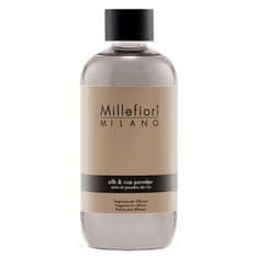 Millefiori Milano Náplň do difuzéru , Silk & Rice Powder, 250, Hedvábí a rýžový prášek, 250 ml