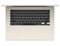 Apple MacBook Air 15 prenosnik, Starlight (mryr3cr/a)