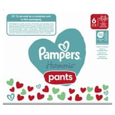 Pampers Harmonie hlačne plenice, 15+ kg, 132/1 (mesečno pakiranje)