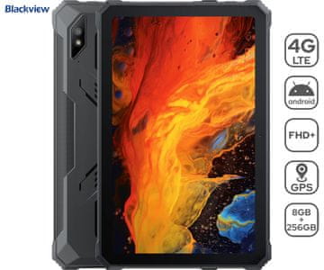 Blackview Tab Active 8 Pro tablični računalnik, 4G LTE, 8GB/256GB, 2.4K, pas + pisalo