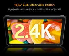 Blackview Tab Active 8 Pro tablični računalnik, 4G LTE, 8GB/256GB, 2.4K, pas + pisalo