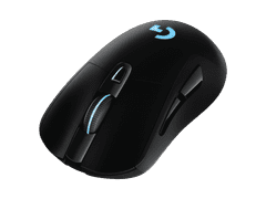 Logitech G703 Hero Lightspeed brezžična gaming miška, črna (910-005641)