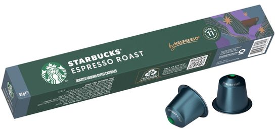 Starbucks by Nespresso® Espresso Roast, 10 kapsul