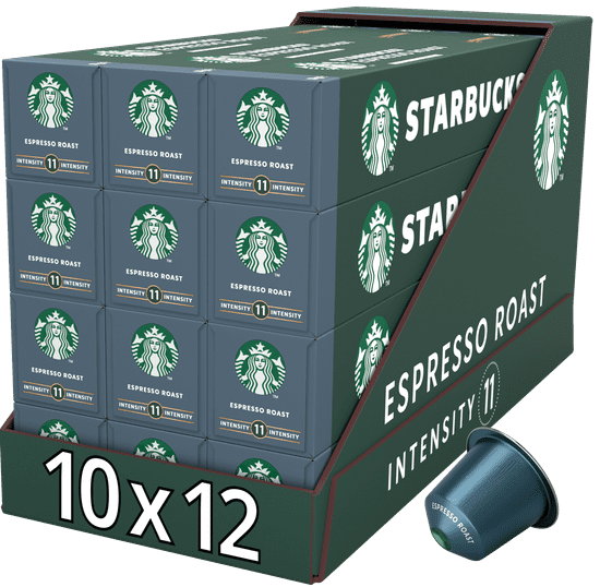 Starbucks by Nespresso® Espresso Roast, 12x10 kapsul