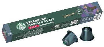 Starbucks Espresso Roast Decaf by NESPRESSO® Dark Roast kavne kapsule, 10 kapsul, 57 g