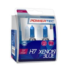M-Tech Halogenske žarnice za avtomobile M-TECH Powertec Xenon Blue H7 12V PTZXB7-DUO