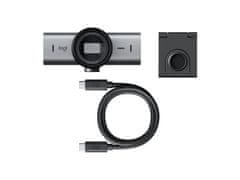 Logitech MX BRIO spletna kamera, 4K Ultra HD, USB-C, grafitno siva