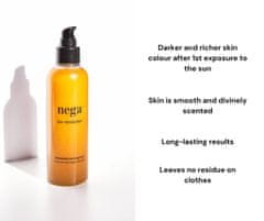 Nega Cosmetics Tan revolution 100% naravni fluid za hitro in naravno porjavitev + 100% naraven vlažilni losjon iz smilja za po sončenju, krema za sončenje, olje za sončenje, krema za po sončenju, 150ml, SummerMatch