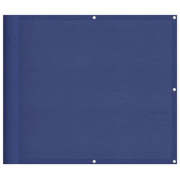 Vidaxl Balkonsko platno modro 90x1000 cm 100 % poliestrski oxford