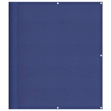 Vidaxl Balkonsko platno modro 120x800 cm 100 % poliestrski oxford