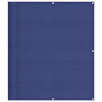 Vidaxl Balkonsko platno modro 120x1000 cm 100 % poliestrski oxford