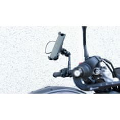 LAMPA Nosilec za motorno kolo za ohišje pametnega telefona OPTI MIRROR – 90438